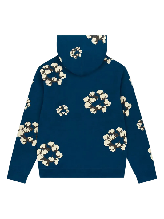 Hoodie Denim Tears ¨Cactus Tears Wreath Blue¨
