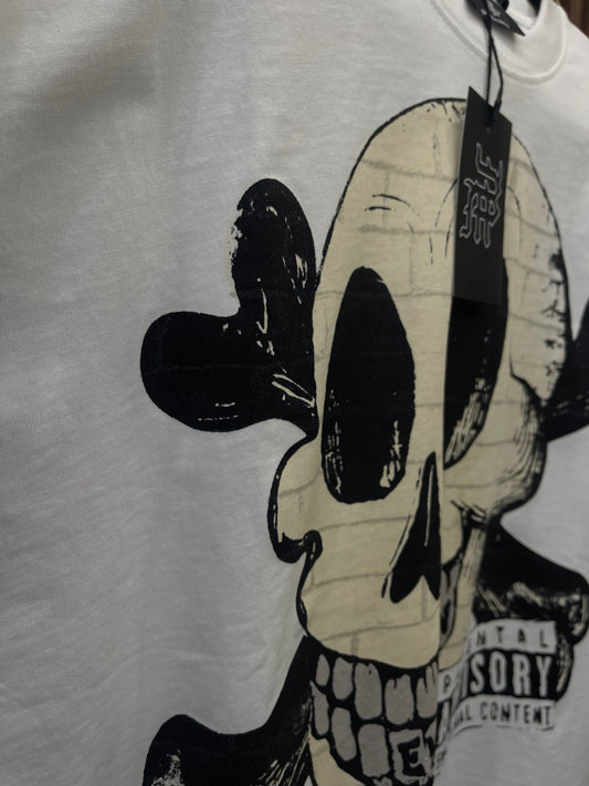 Playera Mixed Emotions ¨Cartoon Cropped Tee¨