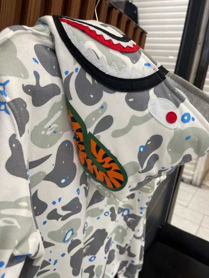 Hoodie con Zipper Bape ¨Space Camo Shark¨
