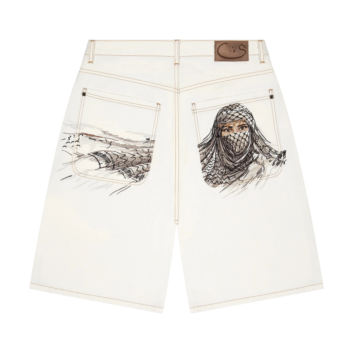 Short derschutze - "yasmin v4" (Semi Oversize)