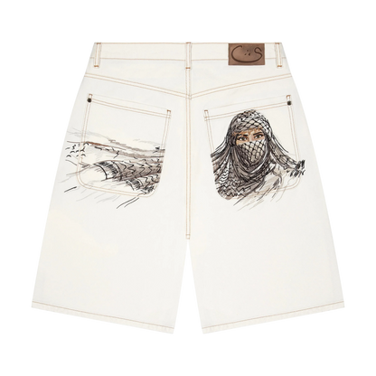 Short derschutze - "yasmin v4" (Semi Oversize)