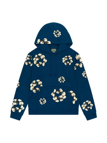 Hoodie Denim Tears ¨Cactus Tears Wreath Blue¨