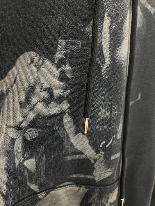 Hoodie Off White ¨Angels Washed Black¨