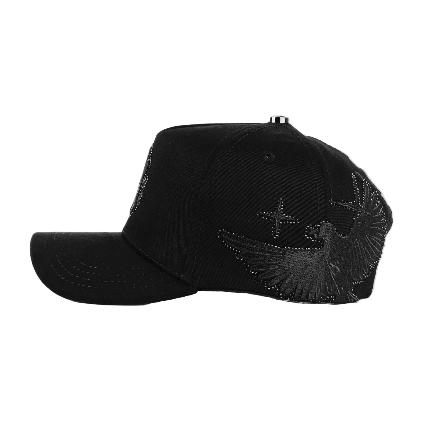 Gorra Dreamer Hats "NY Flames All Black"