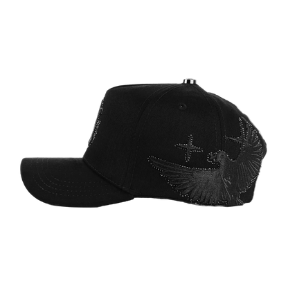 Gorra Dreamer Hats "NY Flames All Black"