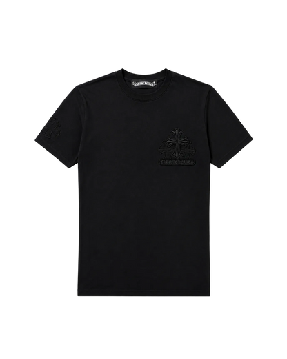 Playera Chrome Hearts "Multi Cross Shadow Total Black" (Slim fit)