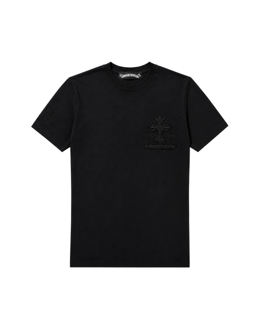 Playera Chrome Hearts "Multi Cross Shadow Total Black" (Slim fit)