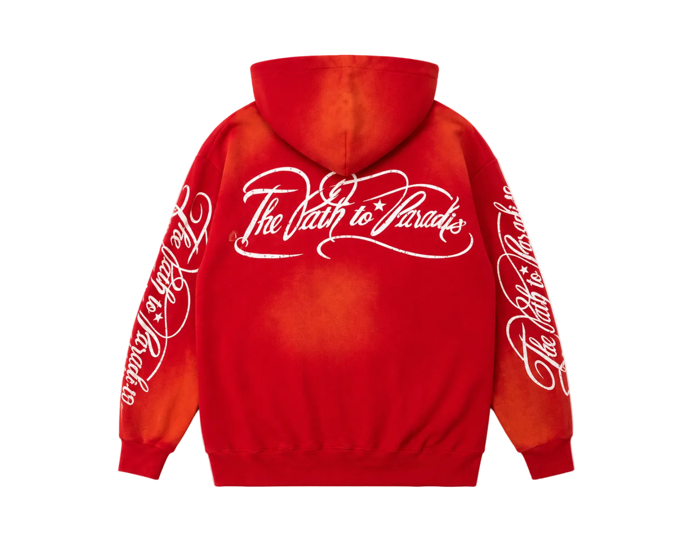 Hoodie con Zipper Hellstar ¨Path To Paradise Red¨