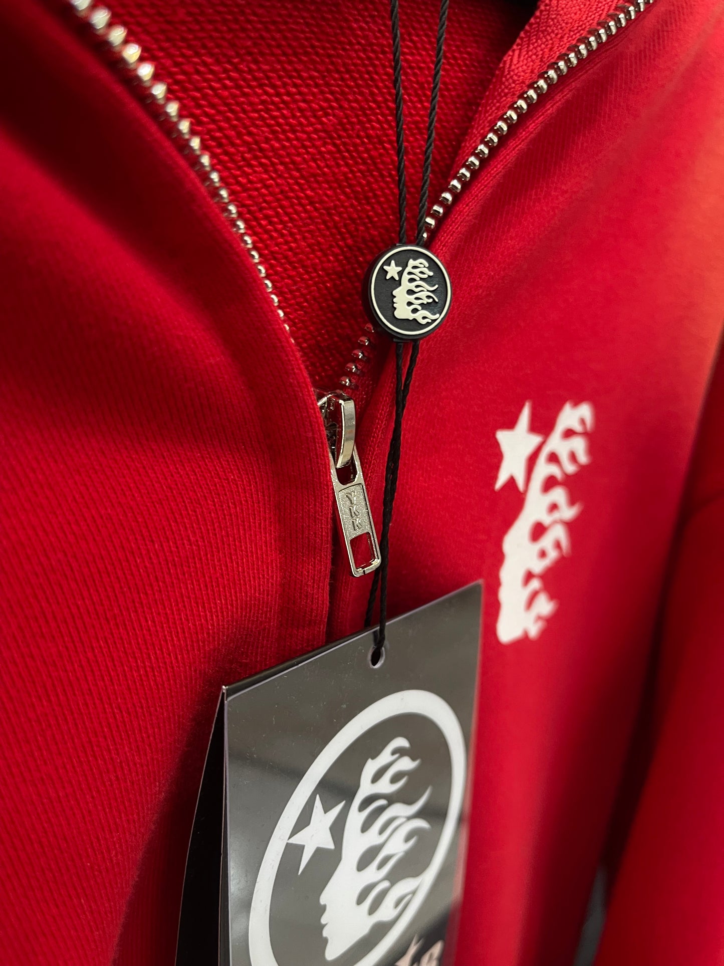 Hoodie con Zipper Hellstar ¨Path To Paradise Red¨