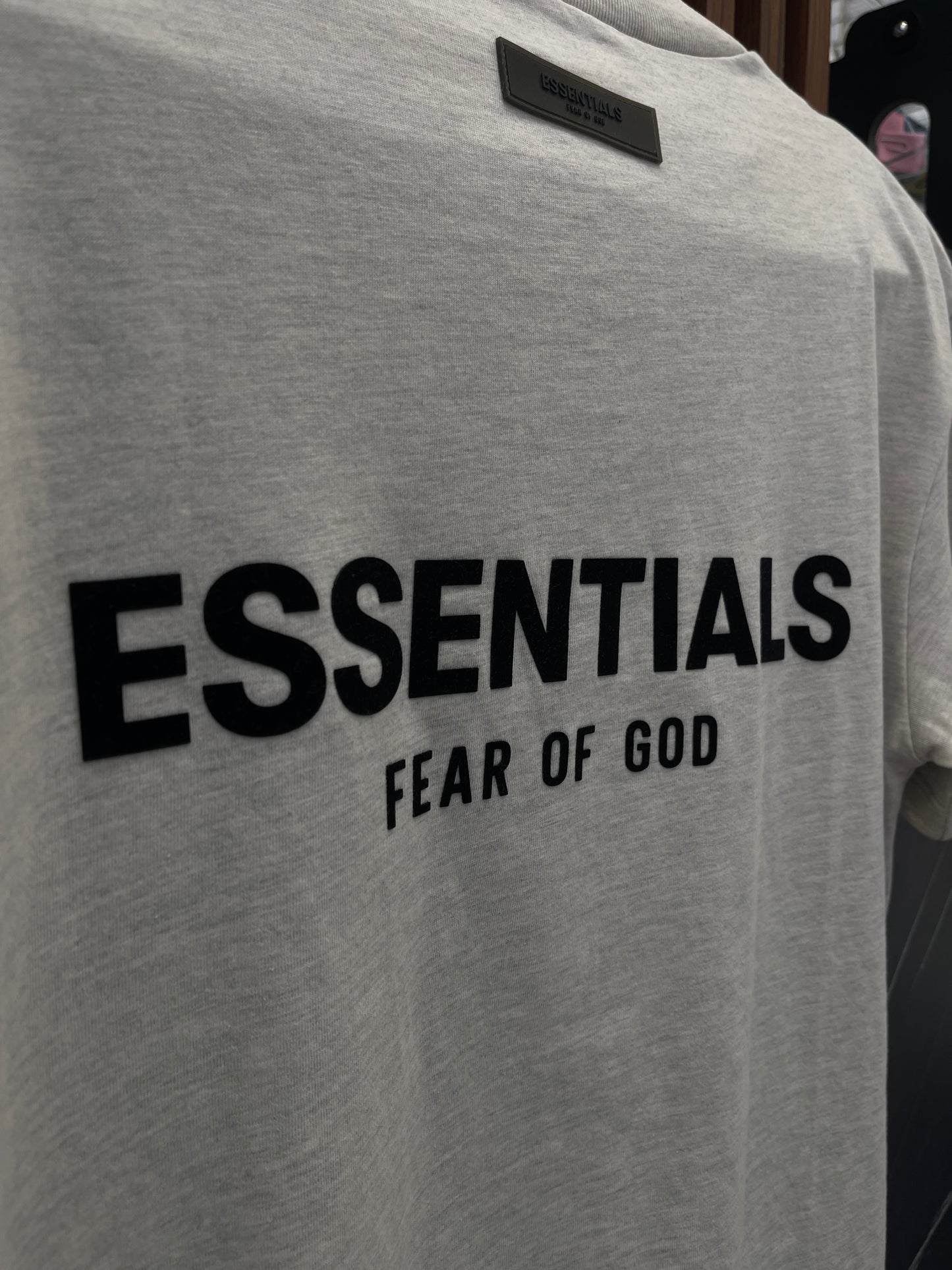 Playera Essentials  S22¨Light Oatmeal´