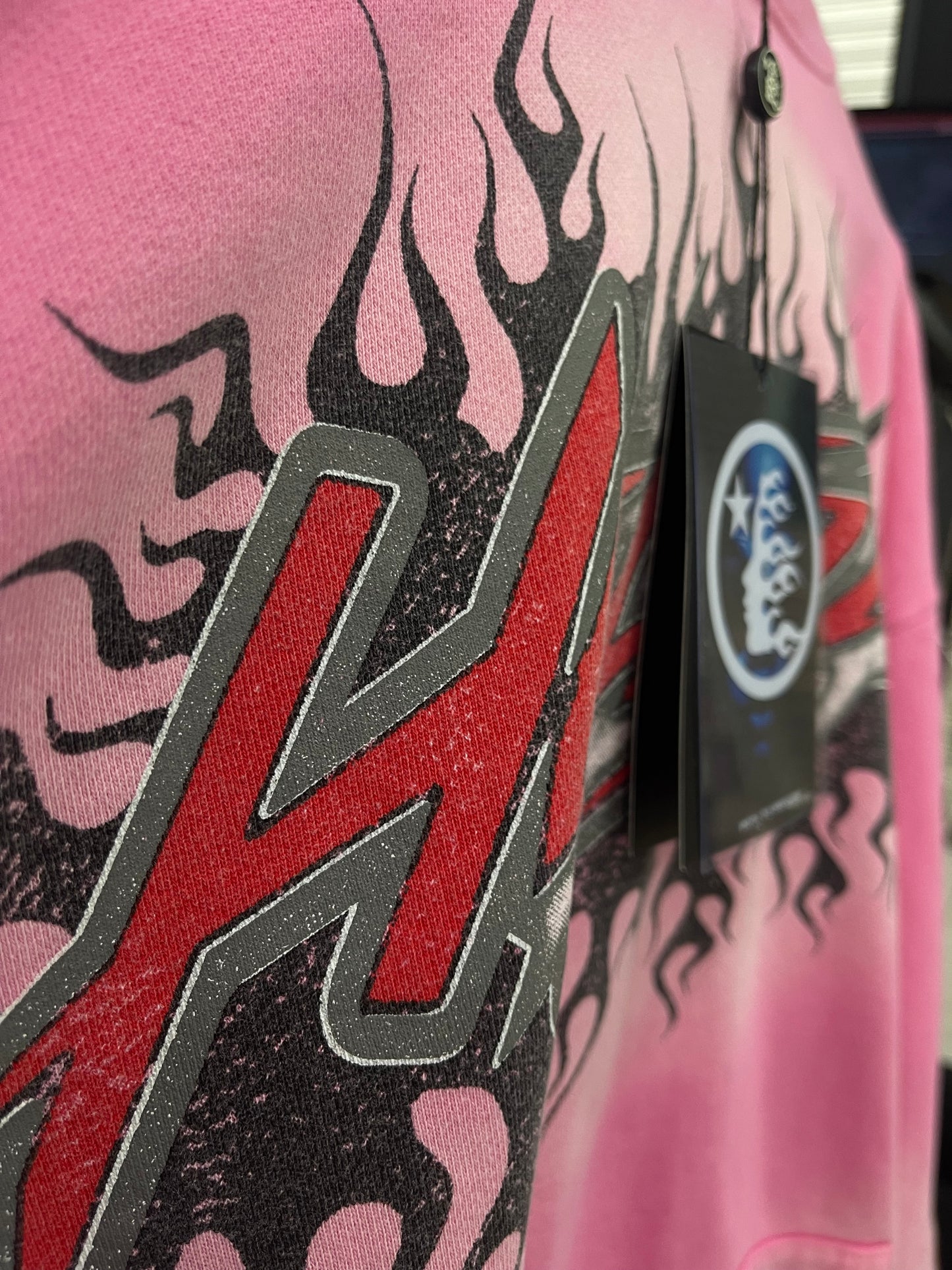 Hoodie Hellstar ¨Brainwashed Rosa¨
