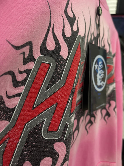 Hoodie Hellstar ¨Brainwashed Rosa¨