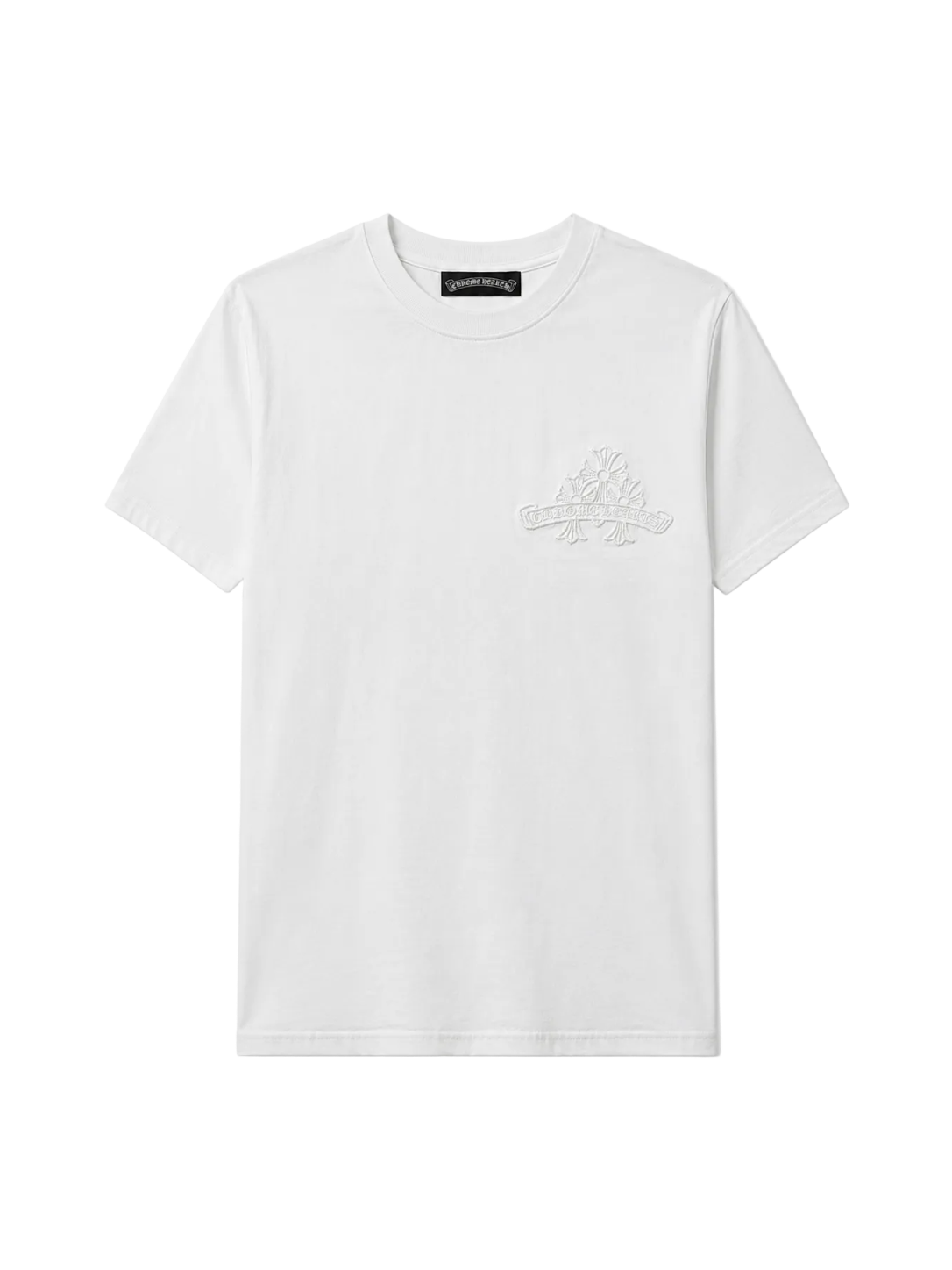 Playera Chrome Hearts "Ivory Crest Total White" (Slim Fit)