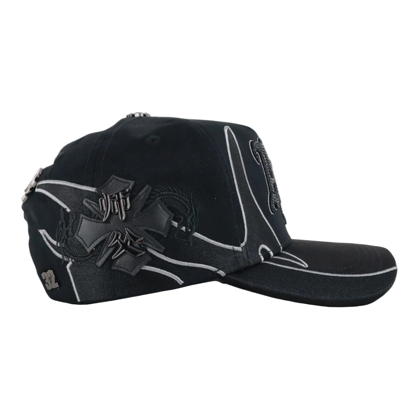Gorra Baez x Shifu ¨ABZ Total Black¨