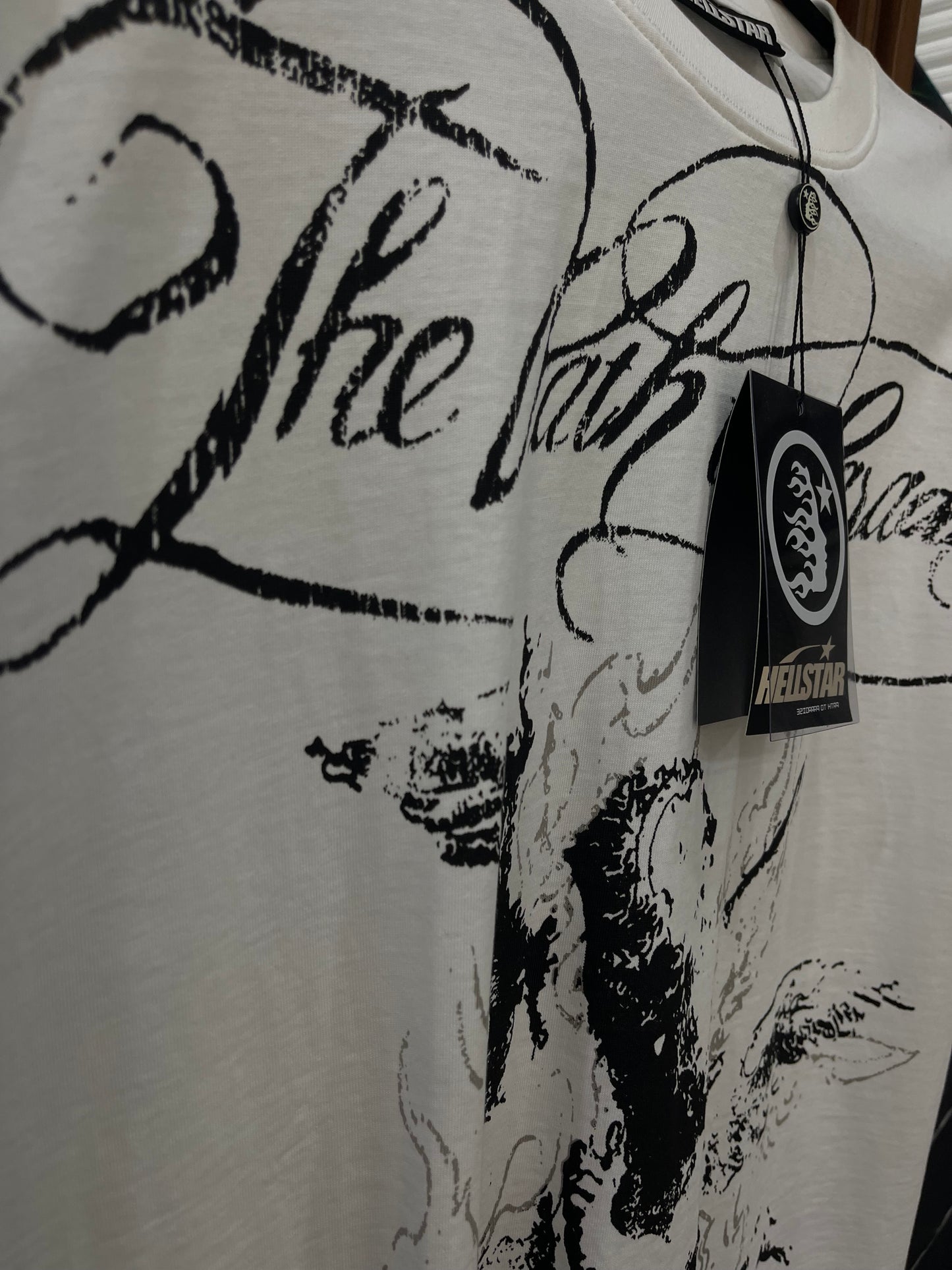 Playera Hellstar - Path to Paradise White