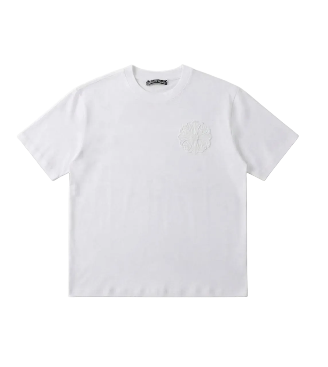 Playera Chrome Hearts - “Duki White” (Slim Fit)