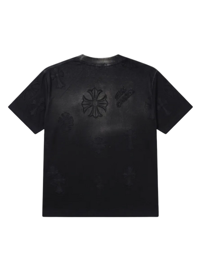 Playera Chrome Hearts “Blackout Washed” (Slim Fit)