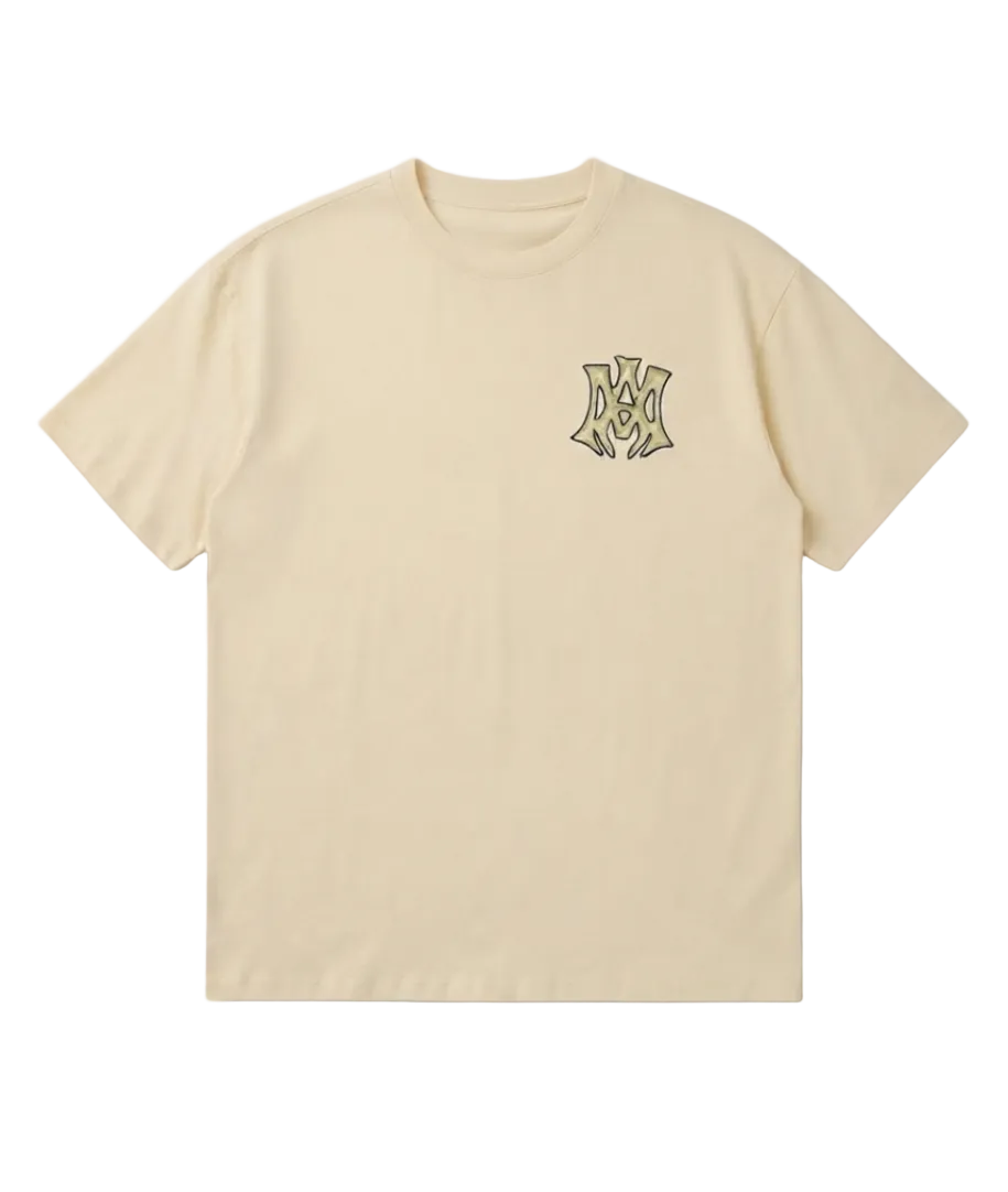 Playera Amiri - "Hollywood Beige" (OverSize)