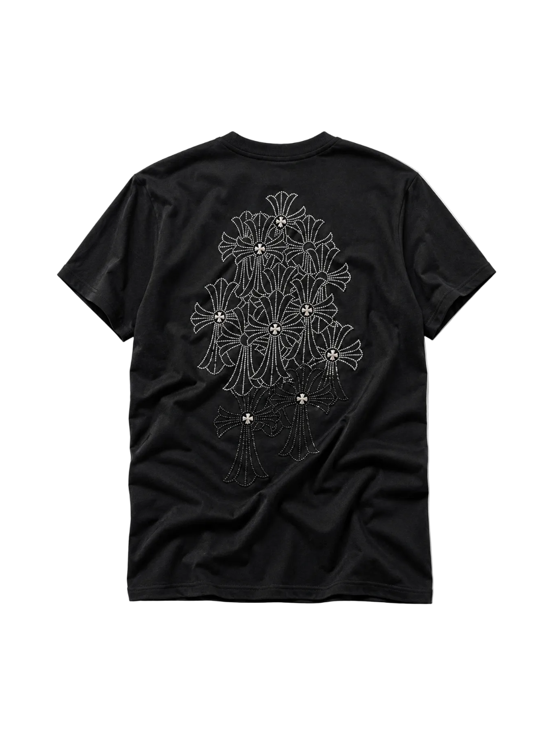 Playera Chrome Hearts "Crystal Cross Black" (Slim fit)