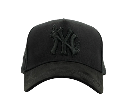 Gorra Dreamer Hats "NY Flames All Black"