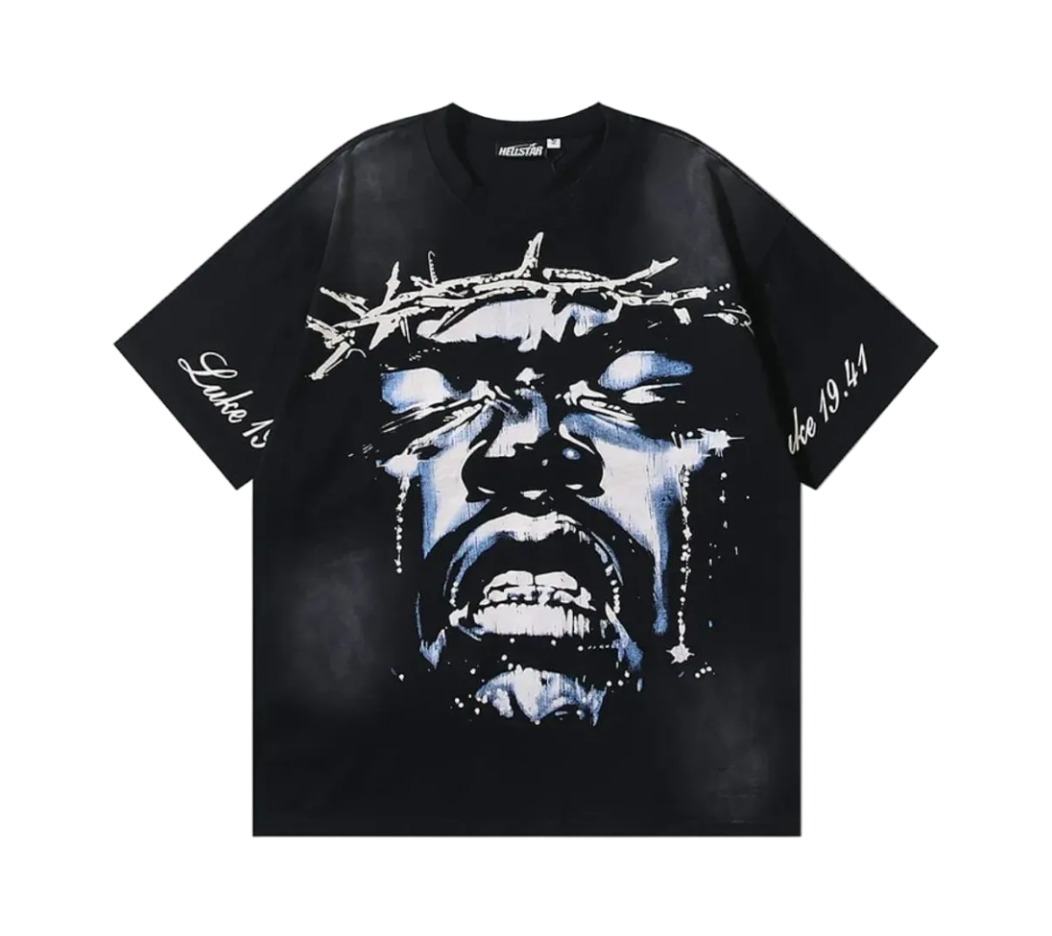 Playera Hellstar - Jesus Wept