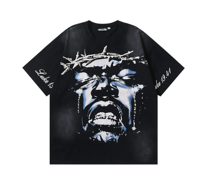 Playera Hellstar - Jesus Wept