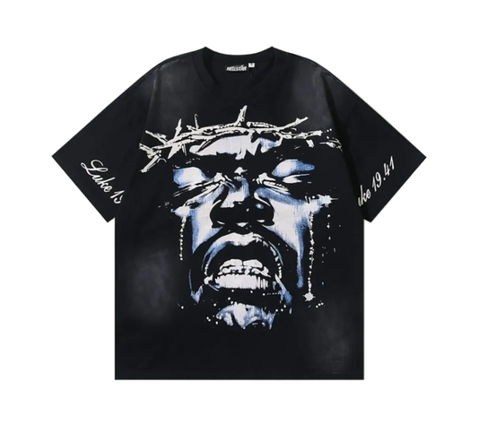 Playera Hellstar - Jesus Wept