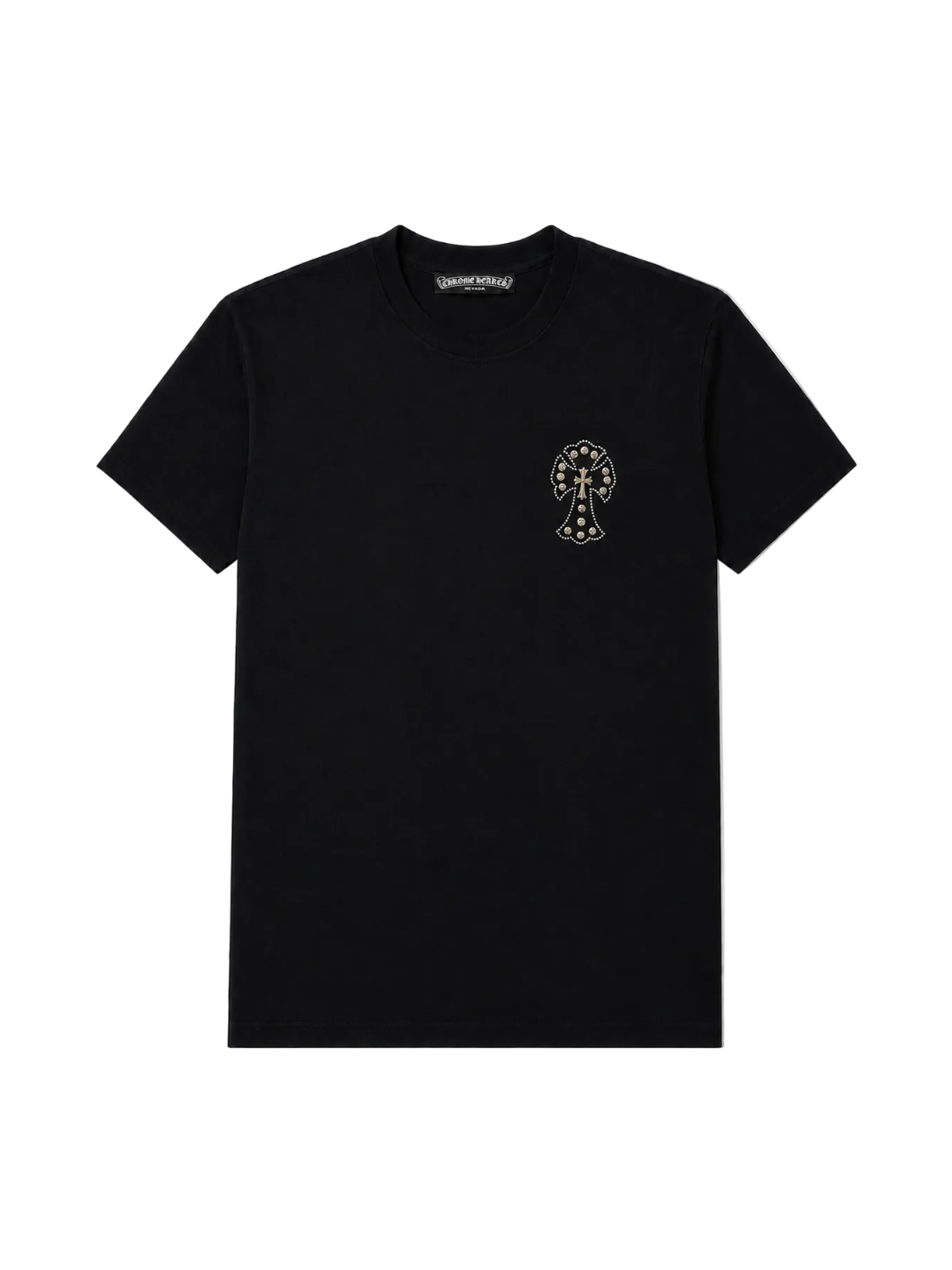 Playera Chrome Hearts "Crystal Cross Black" (Slim fit)