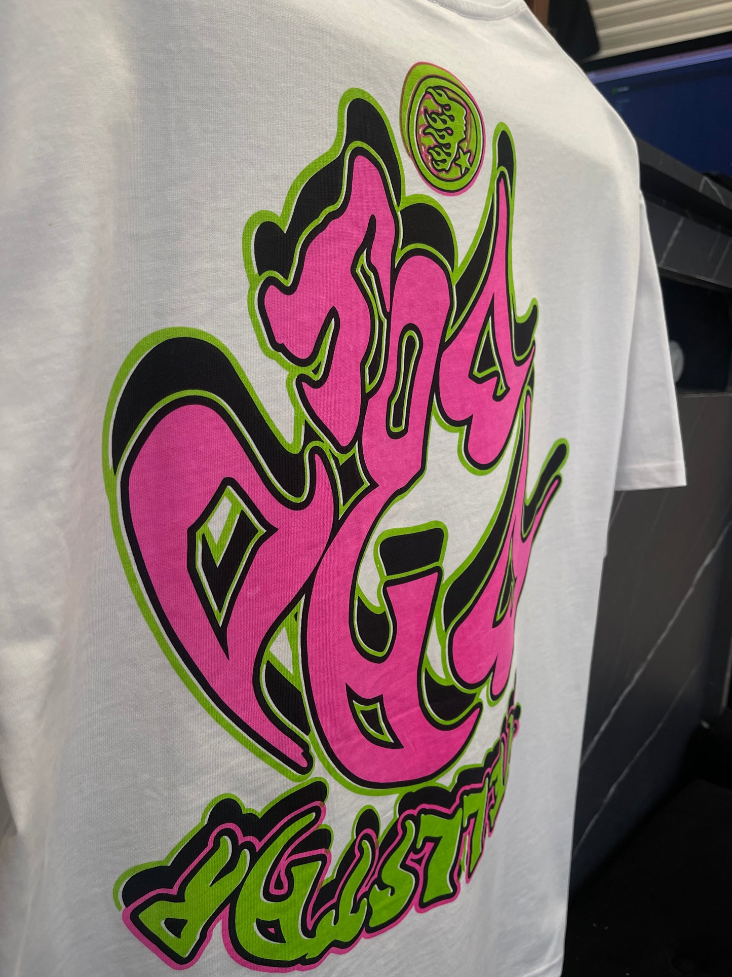 Playera Hellstar ¨Dennis Rodman White¨
