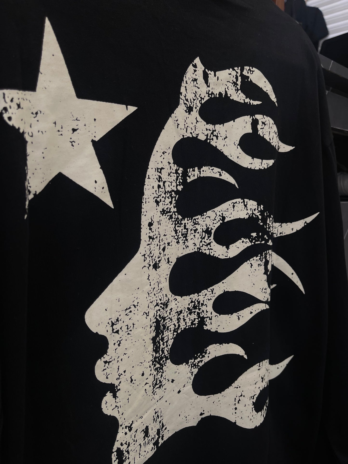 Playera Hellstar Manga Larga ¨Inner Star Black¨