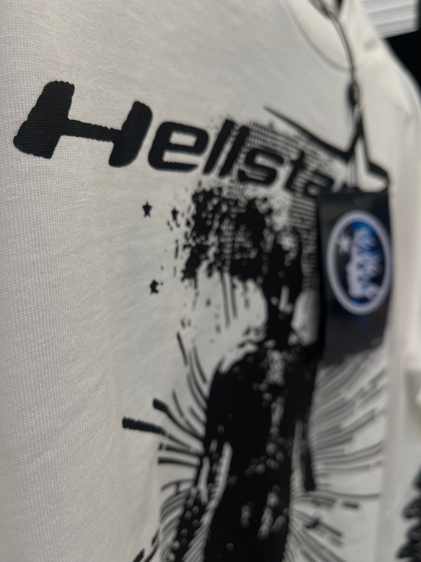 Playera Hellstar Manga Larga ¨Inner Star White¨