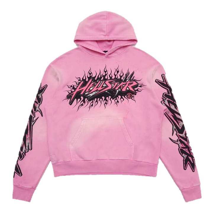 Hoodie Hellstar ¨Brainwashed Rosa¨
