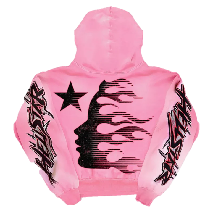 Hoodie Hellstar ¨Brainwashed Rosa¨