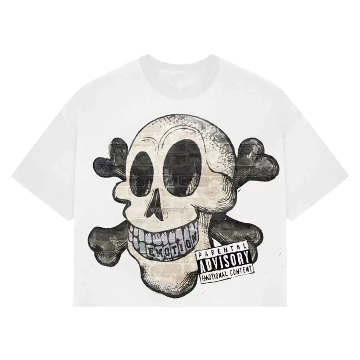 Playera Mixed Emotions ¨Cartoon Cropped Tee¨