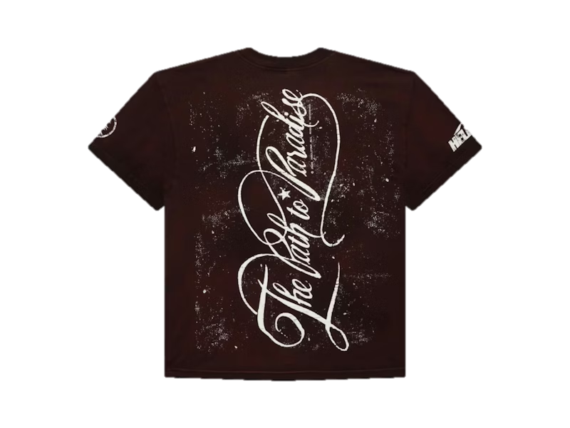 Playera Hellstar - Cherubs Marron