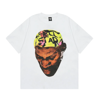Playera Hellstar ¨Dennis Rodman White¨