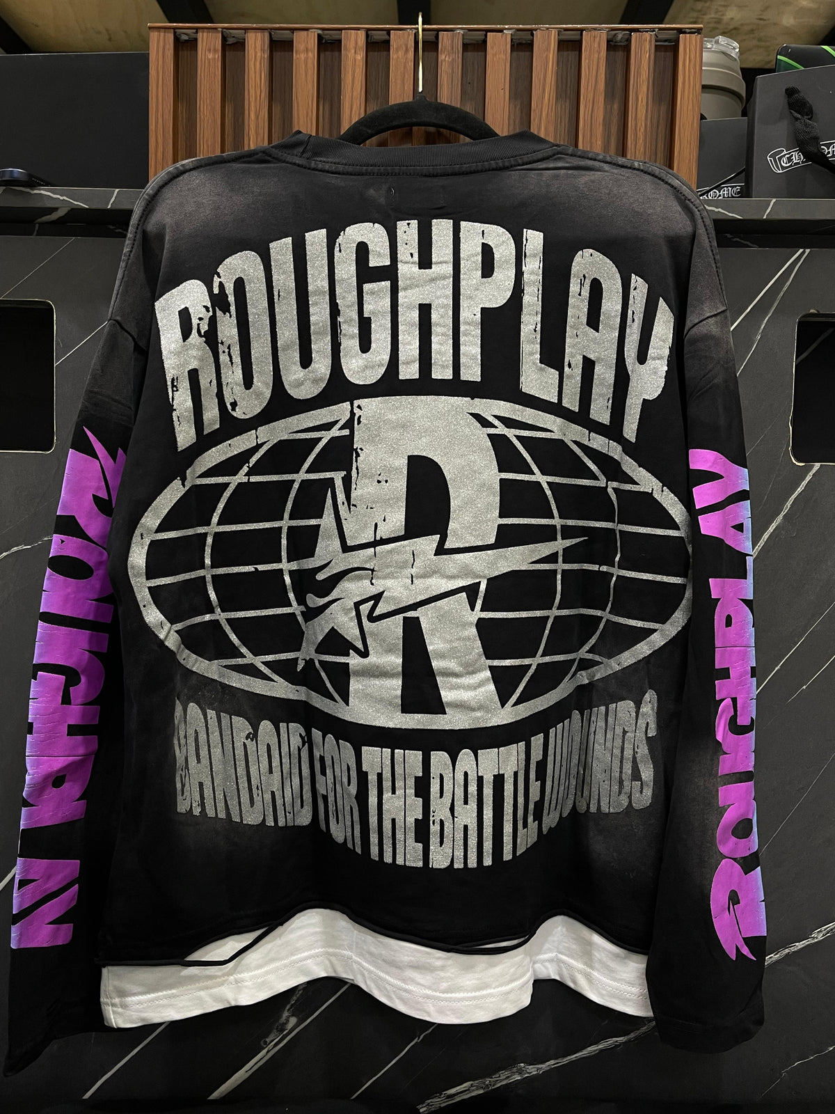 Playera Manga Larga Rough Play - “Praise to the Most High” (Semi Oversize)