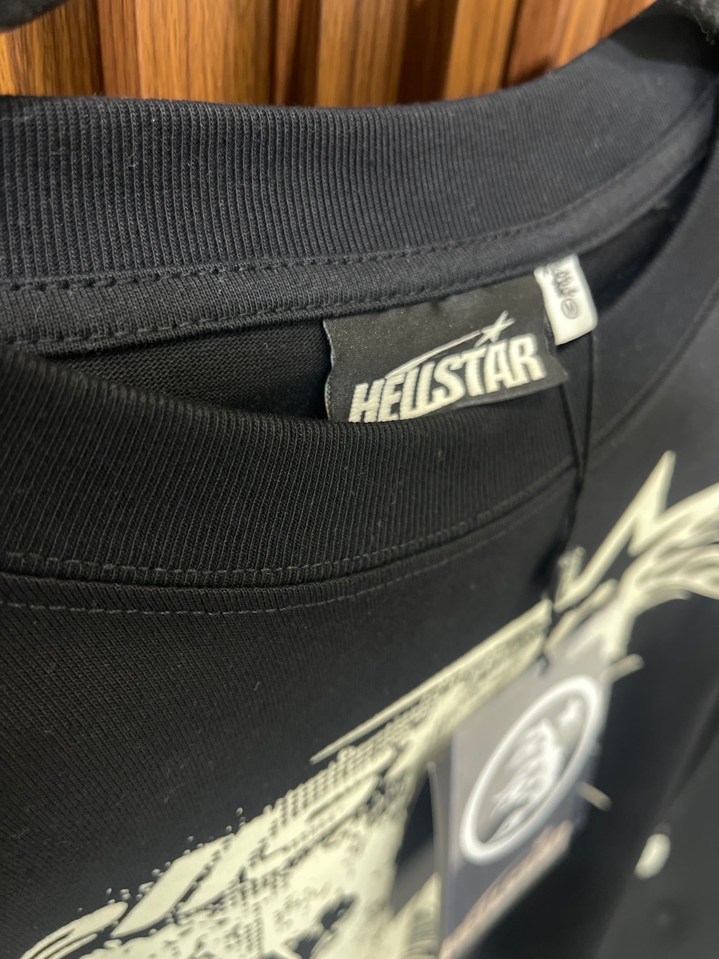 Playera Hellstar Manga Larga ¨Inner Star Black¨