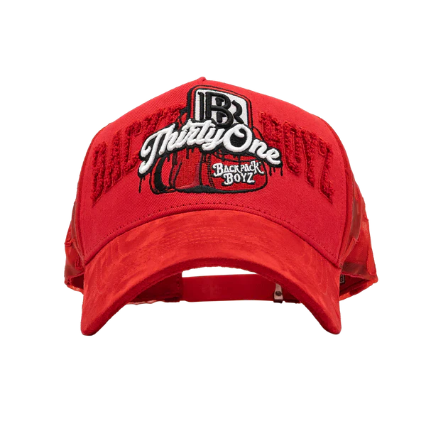 Gorra 31 Hats x Backpackboyz "La Mochila Roja"
