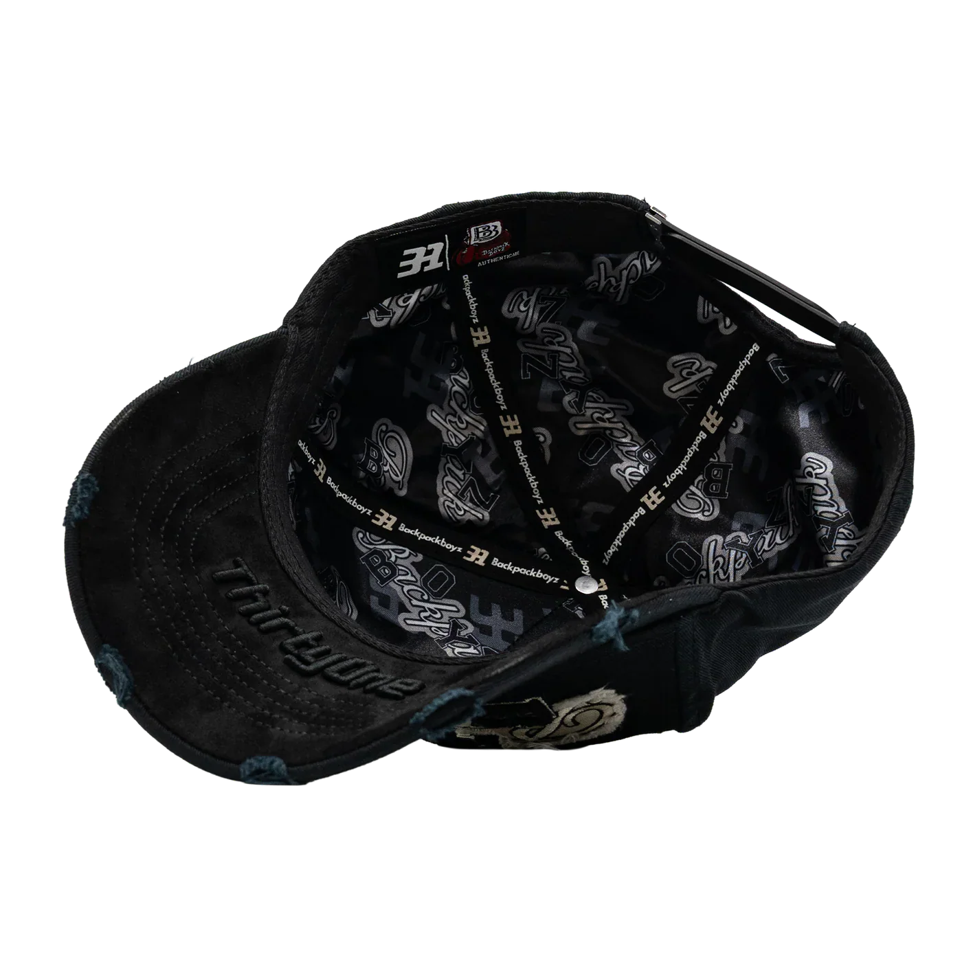 Gorra 31 Hats x Backpackboyz "Backpackboyz Negra"